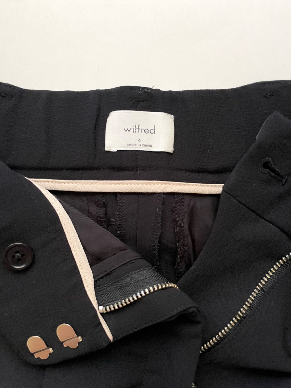 Aritzia Wilfred Dashwood Pant Trouser Black - Picture 7 of 13